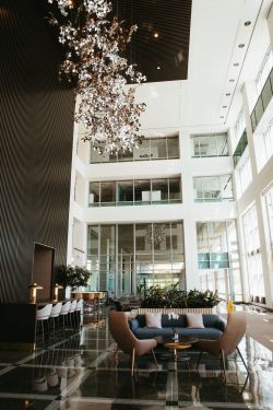 Grand Lounge Wedding Portrait