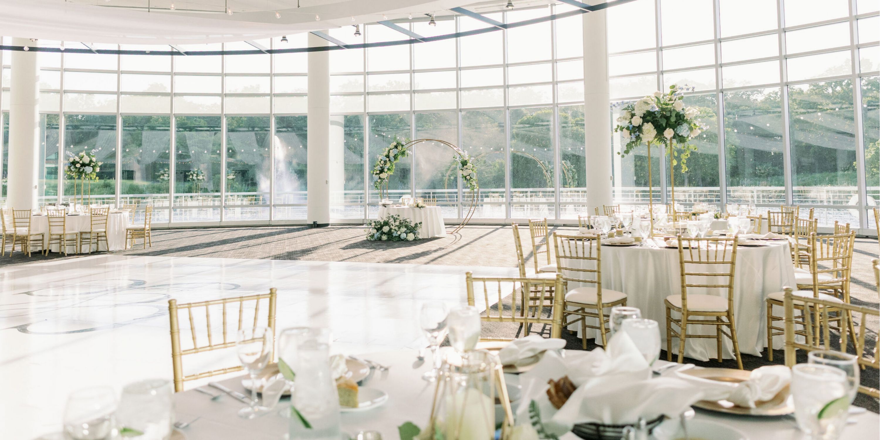 Lakeview Conservatory Wedding Reception
