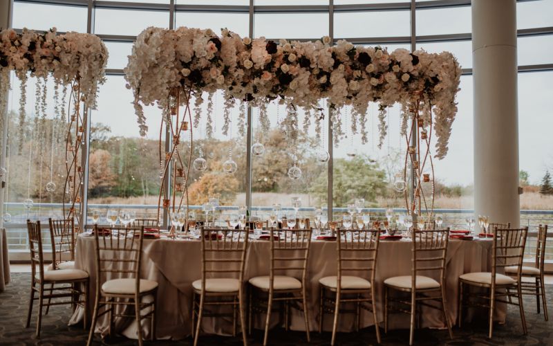 Floral Garden Table
